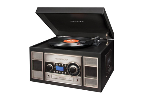 crosley memory master cd recorder turntable