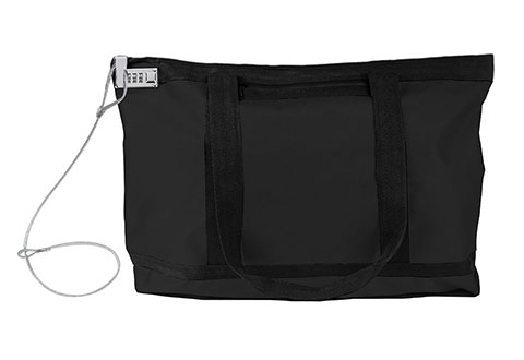 Locking Tote Bag Sharper Image 100 Satisfaction Guaranteed