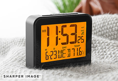 Travel Alarm Clock Sharper Image Travel Alarm Clock Sharper Image